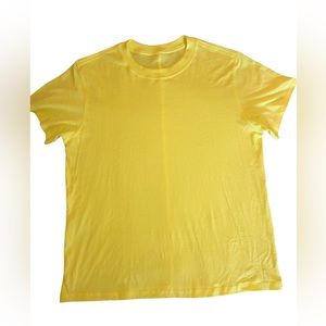 Lululemon All Yours cotton Tshirt. Yellow. No tags. Fits like Size Medium.
